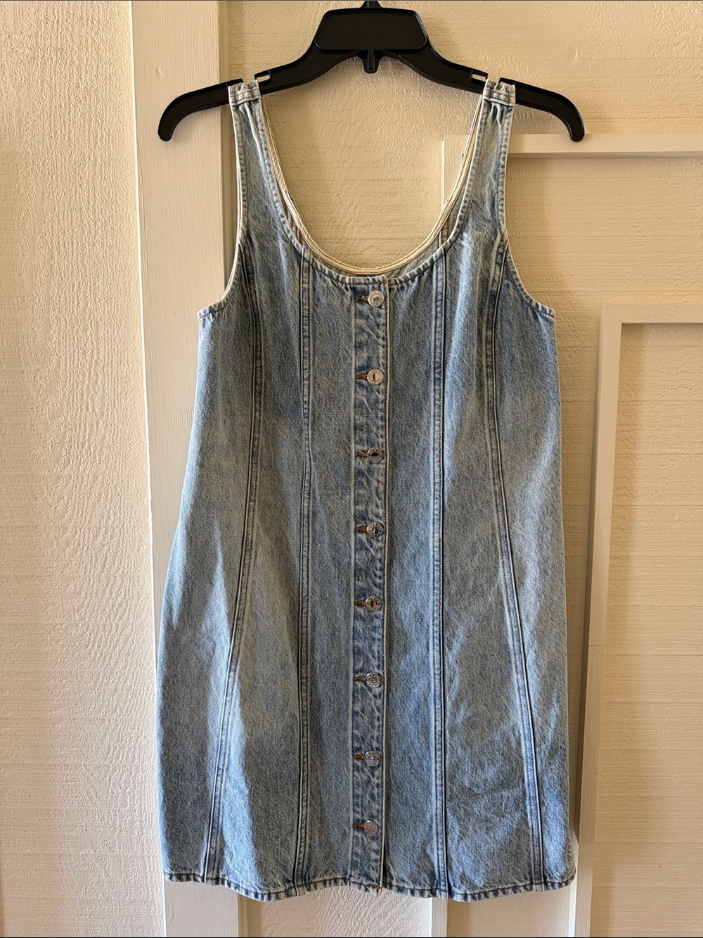 rag & bone Laney Denim Button-Up Dress 4